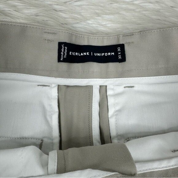 Everlane Uniform Mens NWT Stone The Performance Chino Fit Career Pant W30-32/L30 - Picture 5 of 14